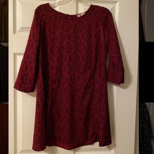 Maroon Dress